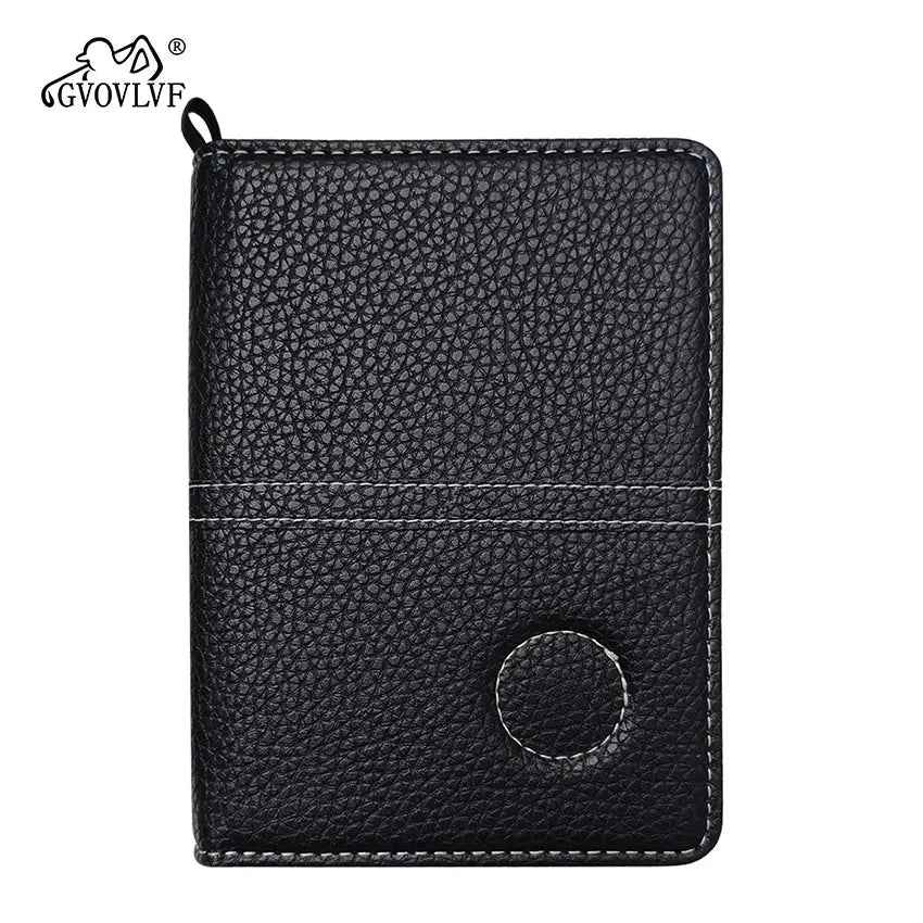 Golf Scorecard Holder with Golf Stat Tracker Sheet Premium Leather Golf Scorecard Book Golf Yardage Book Cover Gifts for Golfers - North Fairways