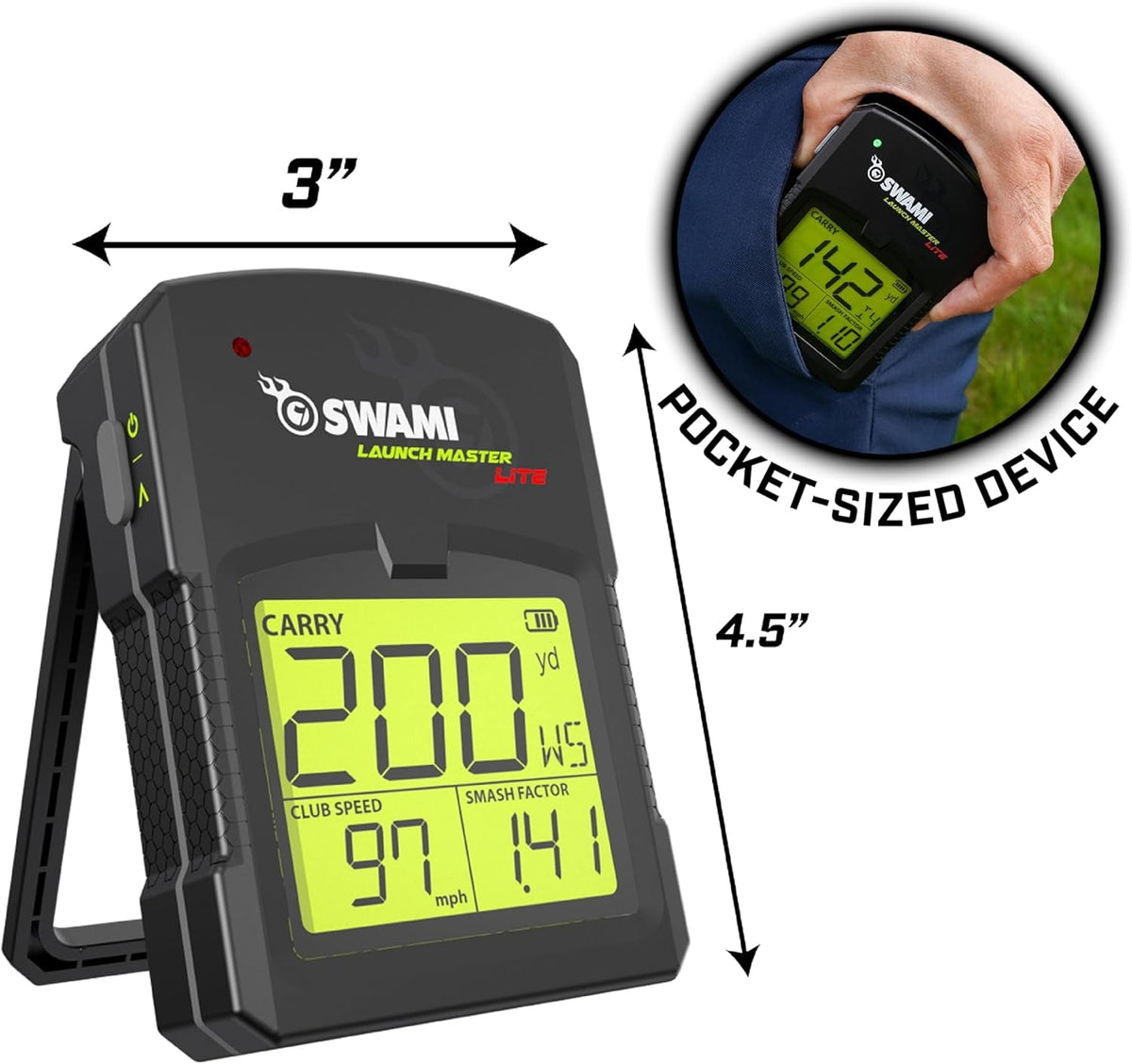 Golf Swami Launch Master Golf Launch Simulator - Golf Training Aid - North Fairways