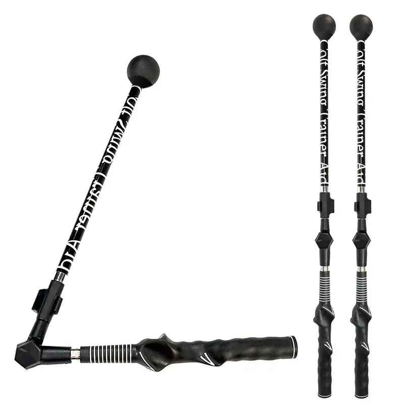 Golf Swing Training Aid Stick Posture Corrector Practice Swing Trainer Aid Improve Hinge,Forearm Rotation, Shoulder Turn–Light - North Fairways