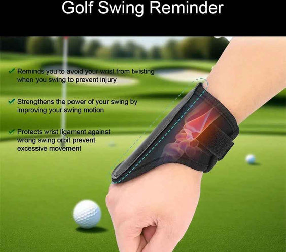 Golf Wrist Brace, Adjustable Wrist Training Aid for Correct Swing Posture - North Fairways