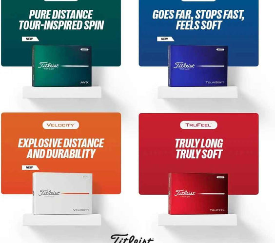 Titleist Tour Soft Golf Balls - North Fairways